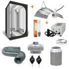 Kit de cultivo completo Armario Cultibox 120x120x200cm + Luz + Extractor (600W)