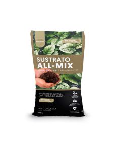 Mycoterra All-Mix Sustrato orgánico con humus de alga sin turba (50L)