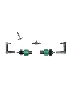 BluSoak Set A2 Kit de Conexión para sistemas de riego Blumat (2 salidas)