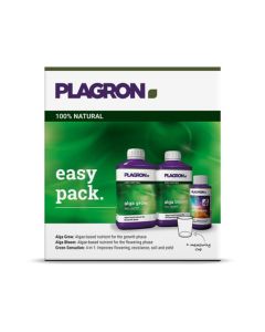 Plagron Easy Pack 100% Natural Kit de Fertilizantes para cultivo (4/5 macetas)