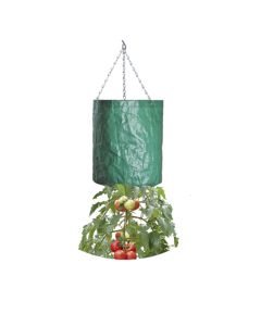 Bolsa / Maceta de plástico para cultivo de tomates colgantes Garland (25x30cm)