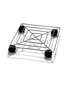 Parrilla / Plataforma con ruedas para macetas de cultivo cuadrada (30cm)