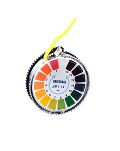 Papel indicador universal de pH en rollo para medir de 1 a 14 pH - 5m (DF)