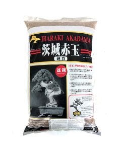 Akadama Ibaraki Hard Quality Sustrato para Bonsái de grano medio 3-6 mm (14L)