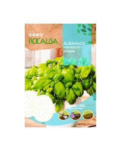 Disco de Semillas de Rocalba - Albahaca de Génova (Ø10cm)