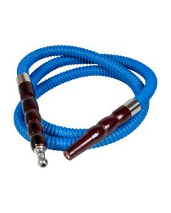 Manguera de plástico para shisha / cachimba - Azul (1,5m)