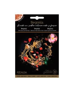 Semences de fleurs comestibles de Rocalba - Flower Gourmet Begonia (0,1g)