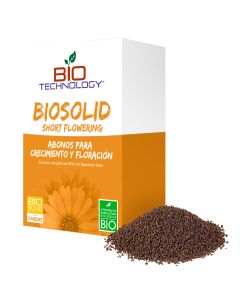 Bio Technology Biosolid Short Flowering abono orgánico (350g)