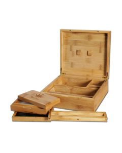 Caja de madera polinizadora para curado / almacenaje y accesorios Stoner Box II