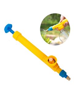 Adaptador Pulverizador Graduado hidráulico para Botellas de Refresco (Amarillo)