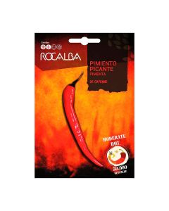 Semillas hortícolas de Rocalba - Pimiento Picante de Cayenne (25 semillas)