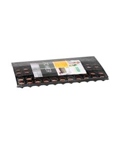Bandeja semillero Coco Plug Tray de Romberg - 77 Alvéolos Ø36mm (52x33x3cm)