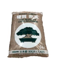 Akadama Ibaraki Triple Línea Sustrato para Bonsái de grano Shohin 1-2 mm (14L)