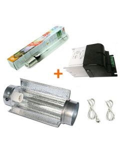 Kit de Luz / Iluminación CoolTube + Balastro Airontek + Bombilla HPS (150W)