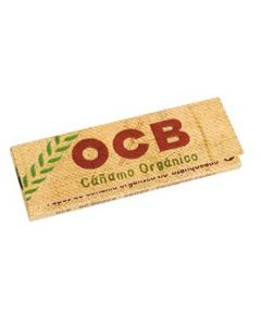 Librito / Papel de fumar OCB Cañamo organic 50 Hojas (36x69mm)