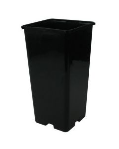 VDL Maceta cuadrada negra de cultivo - 28x10,3cm (2,3L)