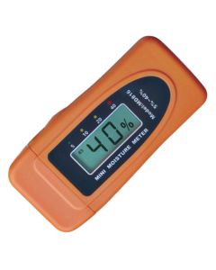 Medidor / Detector digital de Humedad en Madera 5-40% (MD816)