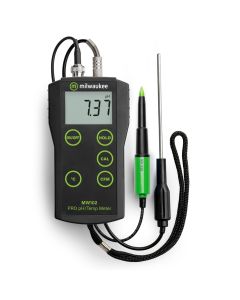 Medidor controlador de pH / Tª para alimentos Milwaukee (MW102 + MA920 + MA830R)