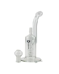 Pipa / Bong Bubbler en vidrio de borosilicato para aceite G-Lock (67)