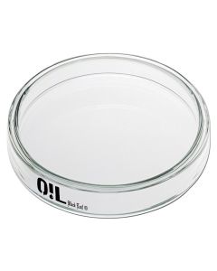 Placa de Petri cristal borosilicato Black Leaf para Resina (90mm)