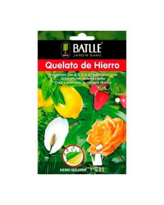 Sobre de Fertilizante 100% ecológico Batlle Quelatos de Hierro para 5L (12,5g)