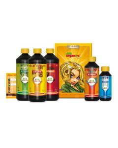 Kit completo de fertilizantes orgánicos para el cultivo Atami ATA (Organics Box)