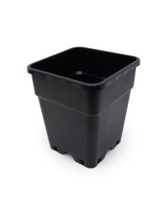 Pure Factory Maceta cuadrada negra 31x31x32cm (18L)