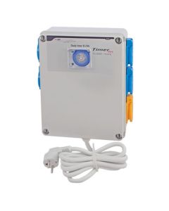 Temporizador / Programador GSE Timer Box 4x600w con Calefacción (GSE-6C)