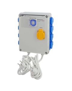 Temporizador/Programador GSE Timer Box 8x600w con Calefacción (GSE-12C)