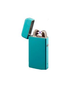 Mechero de plasma / eléctrico recargable USB NOVI (Turquesa)