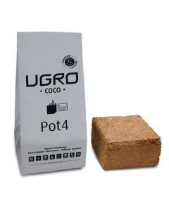 UGRO Pot4 Rhiza Brique / Bloc de Fibre de coco déshydratée (500g-4L)