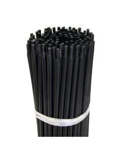 50x Tutor de madera plastificada antiplagas para plantas (90cm)