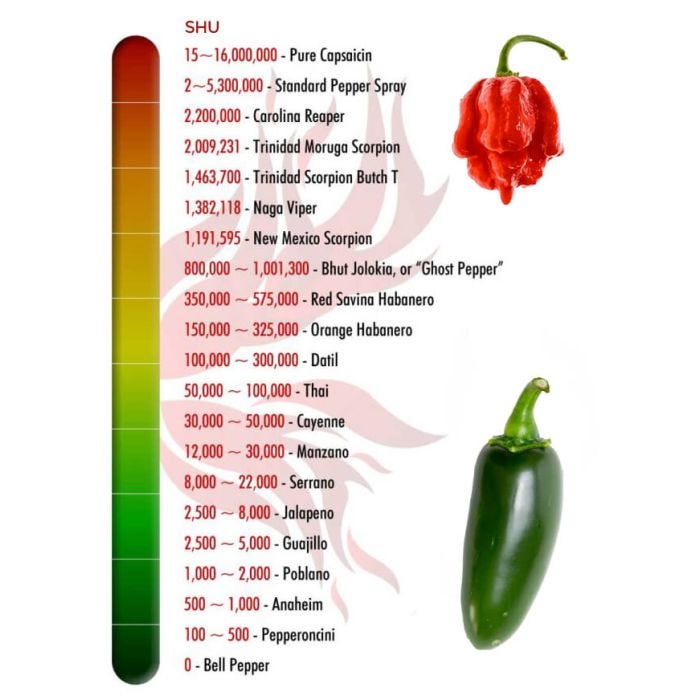Scoville habanero new arrivals