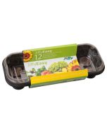 Anzuchtplatte / Zimmergwächshaus Jiffy-7 Easy - 12 Zellen (12x27cm)
