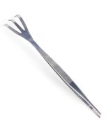 Dingmu Rastrillo / Pinza pulida para Bonsai de acero inoxidable (220mm)