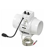 Extractor TT 125 Un 125mm Vents Termostato + Regulador de Potencia (280 m³/h)