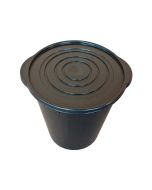 PLANT!T DIY DWC POT Cubo negro para sistema de cultivo y tapa (20L)