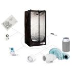 Kit de cultivo Ecoled Armario Dark Box 80, LED Farming Monkey, Extractor (100W)